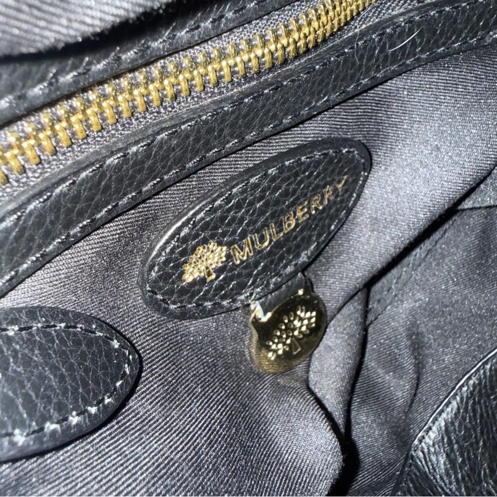 Rare Vintage Large Signature Mulberry Shoulder Bag - Picture 8 of 12